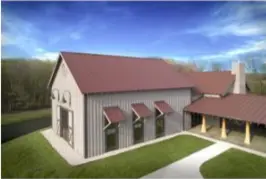 House with PAC Metal roof